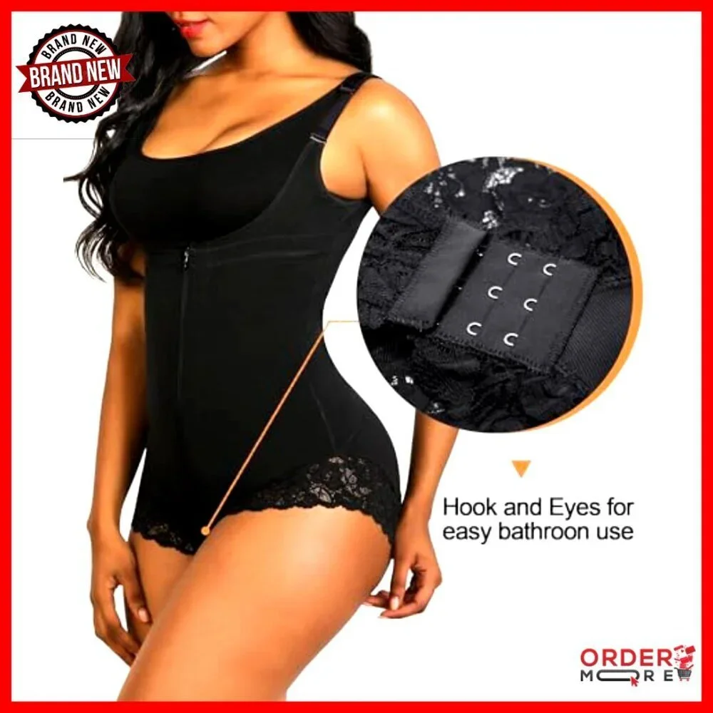 Fajas Colombianas Shapewear Bodysuit Tummy Control Butt Lifter Postpartum Firm